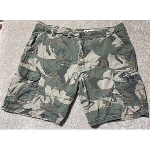 Wrangler Camo Cargo Shorts Mens 46